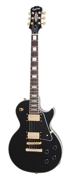 open zoom image for Epiphone Les Paul Custom PRO Electric Guitar, Ebony