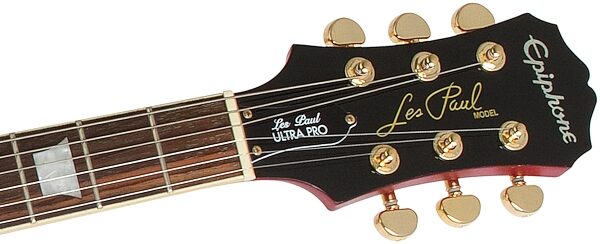 open zoom image for Epiphone Les Paul Ultra PRO Electric Guitar, Faded Cherry Sunburst Headstock