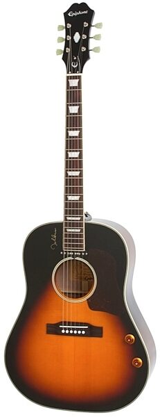 open zoom image for Epiphone EJ-160E John Lennon Dreadnought Acoustic-Electric Guitar, Vintage Cherry