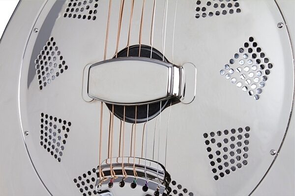 open zoom image for Epiphone Dobro Hound Dog M-14 Metalbody Resonator Guitar, Resonator