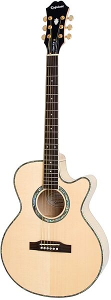open zoom image for Epiphone Performer SE Venetian Jumbo Acoustic-Electric Guitar, Natural