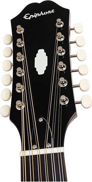 open zoom image for Epiphone Roy Orbison Bard 12-String Acoustic Guitar (with Case), Headstock
