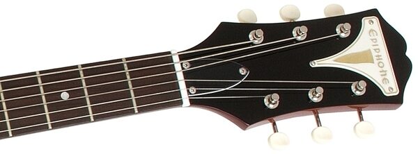 open zoom image for Epiphone 50th Anniversary 1962 Sorrento Electric Guitar with Case, Natural Headstock