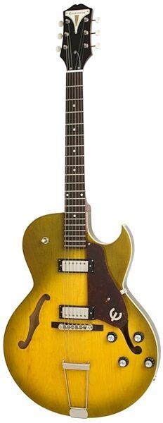 open zoom image for Epiphone 50th Anniversary 1962 Sorrento Electric Guitar with Case, Royal Olive