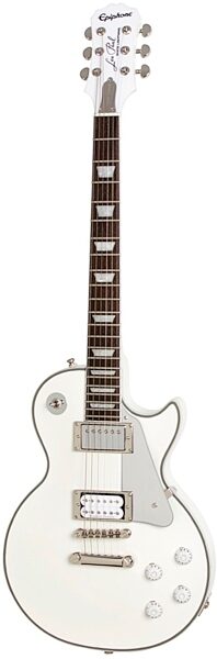 open zoom image for Epiphone Limited Edition Tommy Thayer White Lightning Signature Les Paul Electric Guitar (with Case), Main