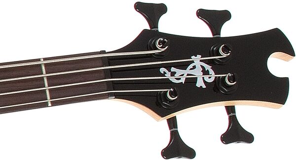 open zoom image for Tobias Toby Deluxe IV Electric Bass, Amber Satin Headstock
