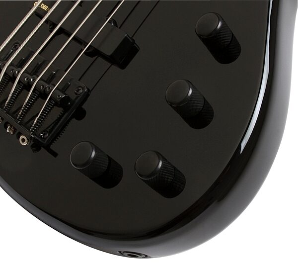 open zoom image for Tobias Toby Deluxe V Electric Bass (5-String), Ebony Controls