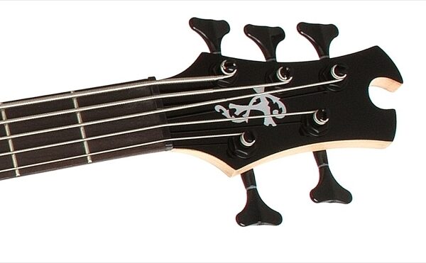 open zoom image for Tobias Toby Deluxe V Electric Bass (5-String), Ebony Headstock