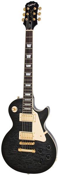 open zoom image for Epiphone Les Paul Ultra II Electric Guitar, Midnight Ebony