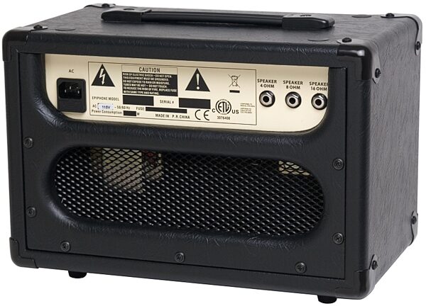 open zoom image for Epiphone Valve Junior Guitar Amplifier Head (5 Watts), Rear