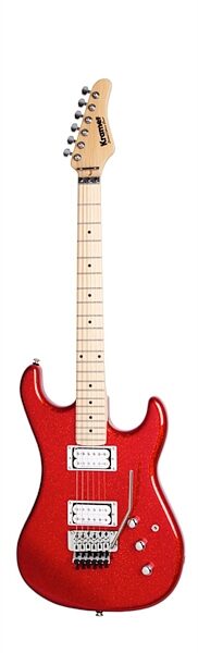 open zoom image for Kramer Limited Edition 2015 Pacer Vintage Electric Guitar with Floyd Rose, Candy Red Metal Flake
