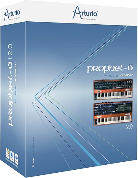 open zoom image for Arturia Prophet V Prophet 5/VS Synth Plug-In, Box - Front