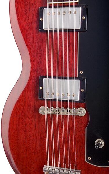 open zoom image for Gibson Custom Historic Jimmy Page 1275 Vintage Original Spec Double Neck Electric Guitar (with Case), 12-String Closeup