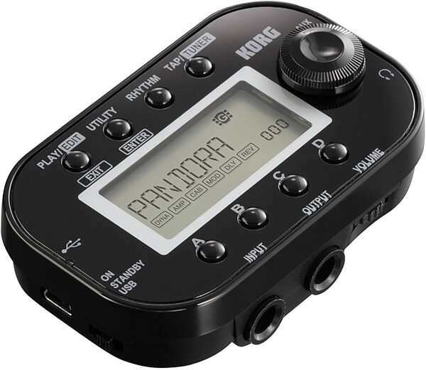 open zoom image for Korg Pandora mini Multi-Effects Processor, Black