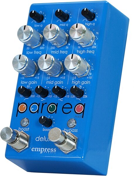 open zoom image for Empress ParaEq MKII Deluxe Equalizer Pedal, New, Action Position Back