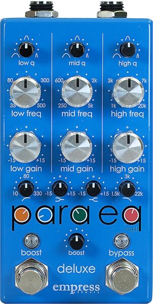 open zoom image for Empress ParaEq MKII Deluxe Equalizer Pedal, New, Action Position Back