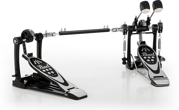 open zoom image for Pearl P532 Dual Chain Double Bass Drum Pedal, Black/Silver, Action Position Back