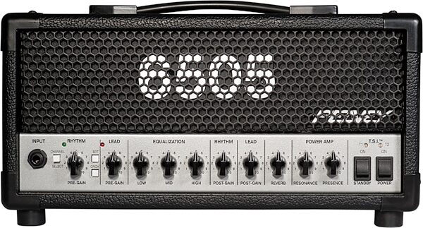 open zoom image for Peavey 6505 MH Mini Guitar Amplifier Head (20 Watts), Black, Action Position Back