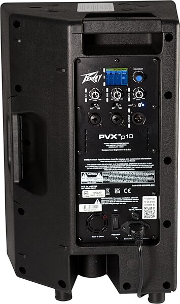 open zoom image for Peavey PVXp 10 Bluetooth Powered Speaker (520 Watts, 1x10"), New, Action Position Back