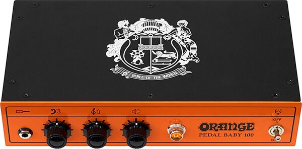 open zoom image for Orange Pedal Baby 100 Guitar Amplifier Head (100 Watts), New, Action Position Back