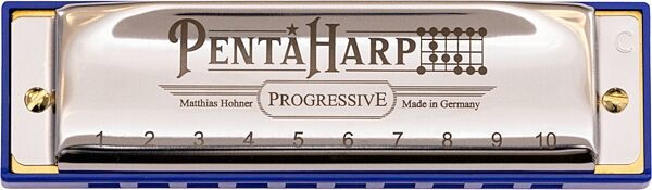 open zoom image for Hohner Pentaharp Harmonica, Key of A Minor, Action Position Back