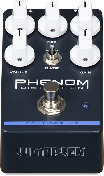 open zoom image for Wampler Phenom Distortion Pedal, Open Box (Very Good), Action Position Back