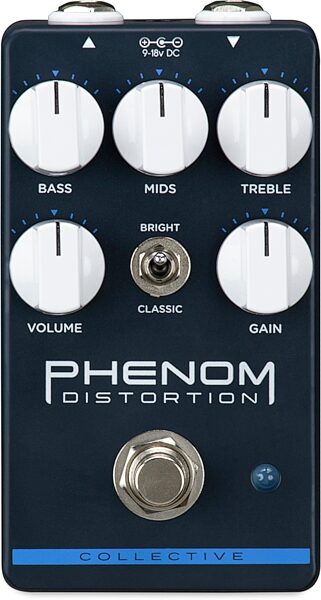 open zoom image for Wampler Phenom Distortion Pedal, Open Box (Very Good), Action Position Back