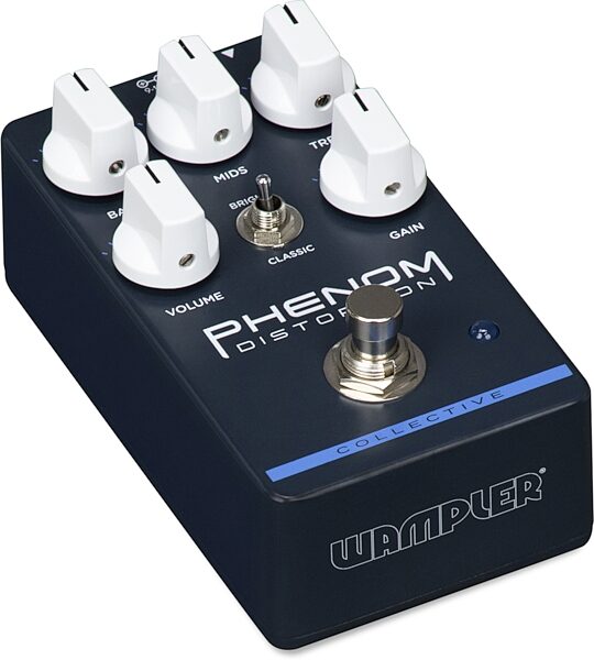 open zoom image for Wampler Phenom Distortion Pedal, Open Box (Very Good), Action Position Back