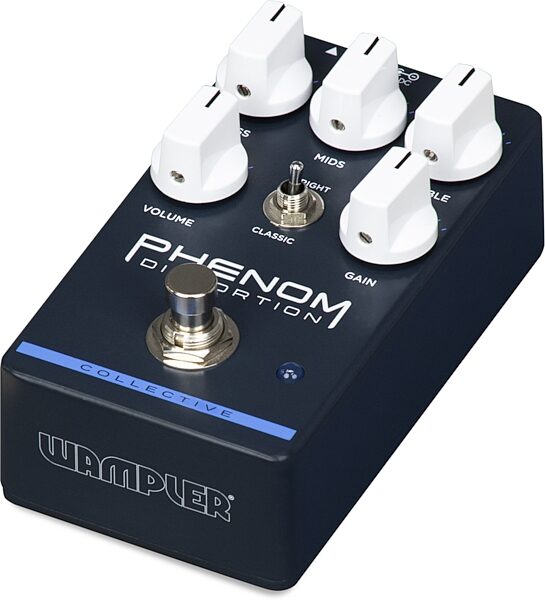 open zoom image for Wampler Phenom Distortion Pedal, Open Box (Very Good), Action Position Back