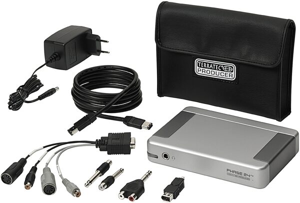 open zoom image for Terratec Phase 24 24/192kHz Firewire Audio Interface, Contents