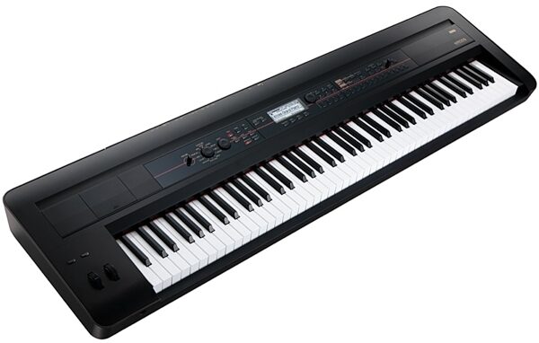 open zoom image for Korg KROSS 88 Mobile Workstation Keyboard, 88-Key, Black - Angle