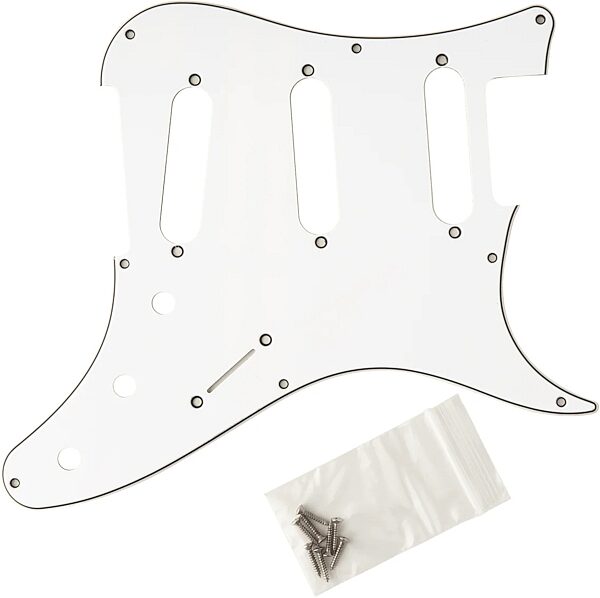 open zoom image for PRS Paul Reed Smith Silver Sky Pickguard, White, Main