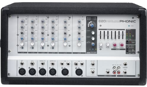 open zoom image for Phonic PowerPod 620 6-Channel Mixer, Main