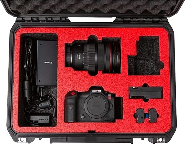open zoom image for SKB iSeries Canon R5C Cinema Camera Case, 3i-1711-R5C, Action Position Back