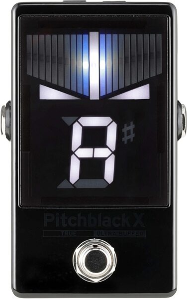 open zoom image for Korg Pitchblack X Pedal Tuner, Black, Open Box (Very Good), Action Position Back
