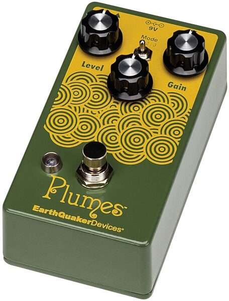 open zoom image for EarthQuaker Devices Plumes Overdrive Pedal, New, Angle2