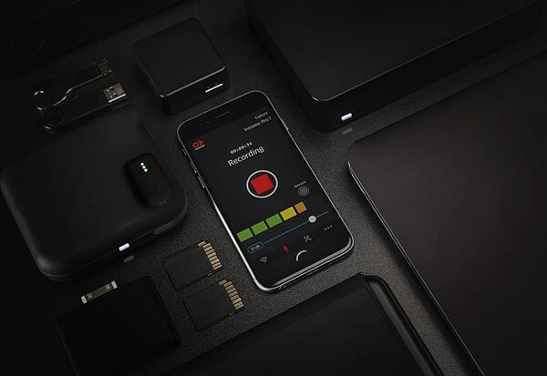 open zoom image for Zoom Instamic Pro Plus C Stereo/Mono Waterproof Recorder, New, In Use