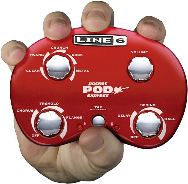 open zoom image for Line 6 Pocket POD Express Guitar Amp Modeling Processor, Main