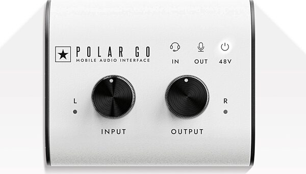 open zoom image for Blackstar Polar Go 2-Channel USB Audio Interface with Built-in Microphones, New, Action Position Back