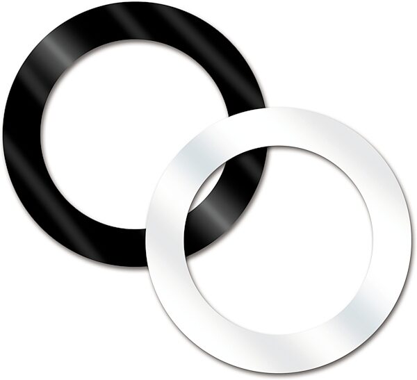 open zoom image for Aquarian Port Hole Stick-On Template, White, 5 inch, Action Position Back