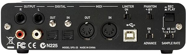 open zoom image for Cakewalk SONAR PowerStudio 250, Back