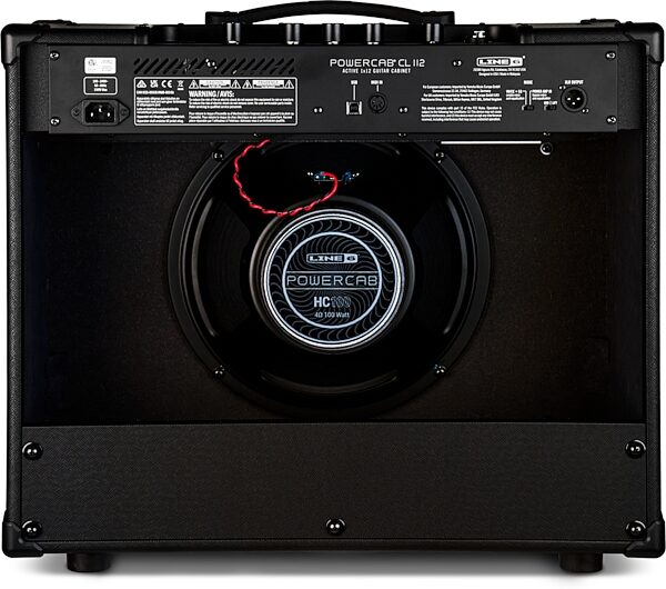 open zoom image for Line 6 Powercab CL 112 Multi-Voice Active Guitar Speaker System (100 Watts, 1x12"), New, Action Position Back