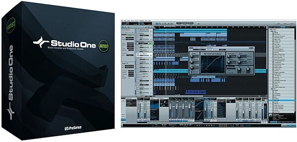 open zoom image for PreSonus Studio One Artist Music Production Software (Mac and Windows), Main