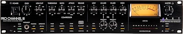 open zoom image for ART Pro Channel III Multi-Voice Channel Strip Microphone Preamp, New, Action Position Back