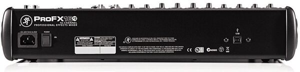 open zoom image for Mackie ProFX16 v2 USB Mixer with FX, 16-Channel, Rear