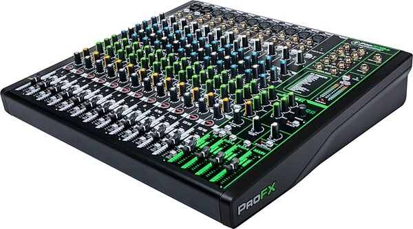 open zoom image for Mackie ProFX16v3 Professional USB Mixer, 16-Channel, New, Action Position Back