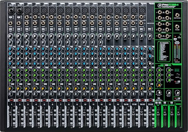open zoom image for Mackie ProFX22v3 Professional USB Mixer, 22-Channel, Open Box (Very Good), Action Position Back