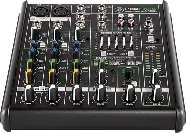 open zoom image for Mackie ProFX4 v2 Mixer with FX, 4-Channel, Main