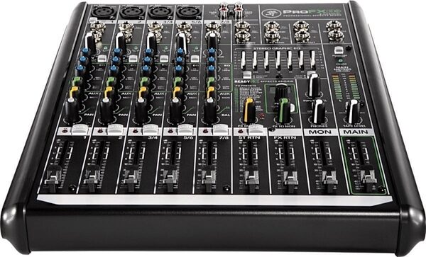 open zoom image for Mackie ProFX8 v2 USB Mixer with FX, 8-Channel, Front