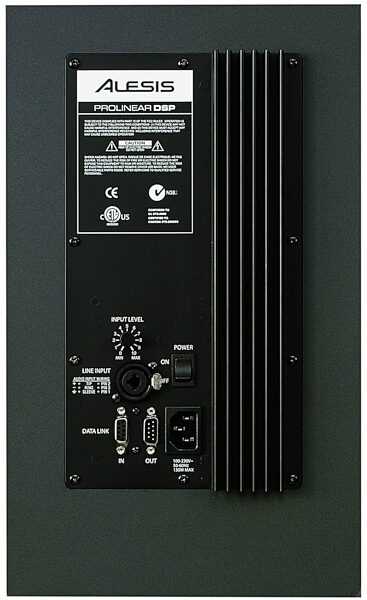 open zoom image for Alesis ProLinear 720 DSP Studio Monitor with Digital EQ, Back